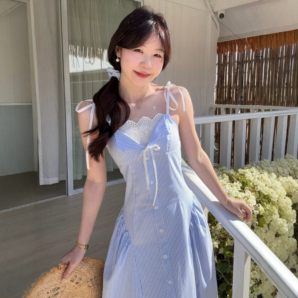 Elegantes Trägerkleid für den Sommer – Bild 4 | LuxeStyle