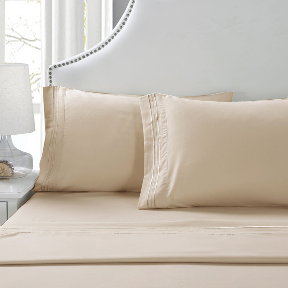 Bestickter Kissenbezug aus Polyester-Baumwolle – Bild 5 | LuxeStyle