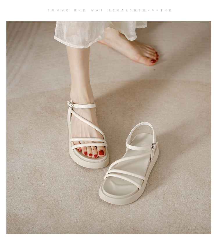 Fairy Style Plateau Sandalen im Römer-Look – Bild 20 | LuxeStyle