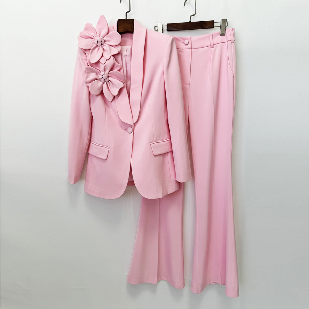Blumen-Anzug-Set für Damen
