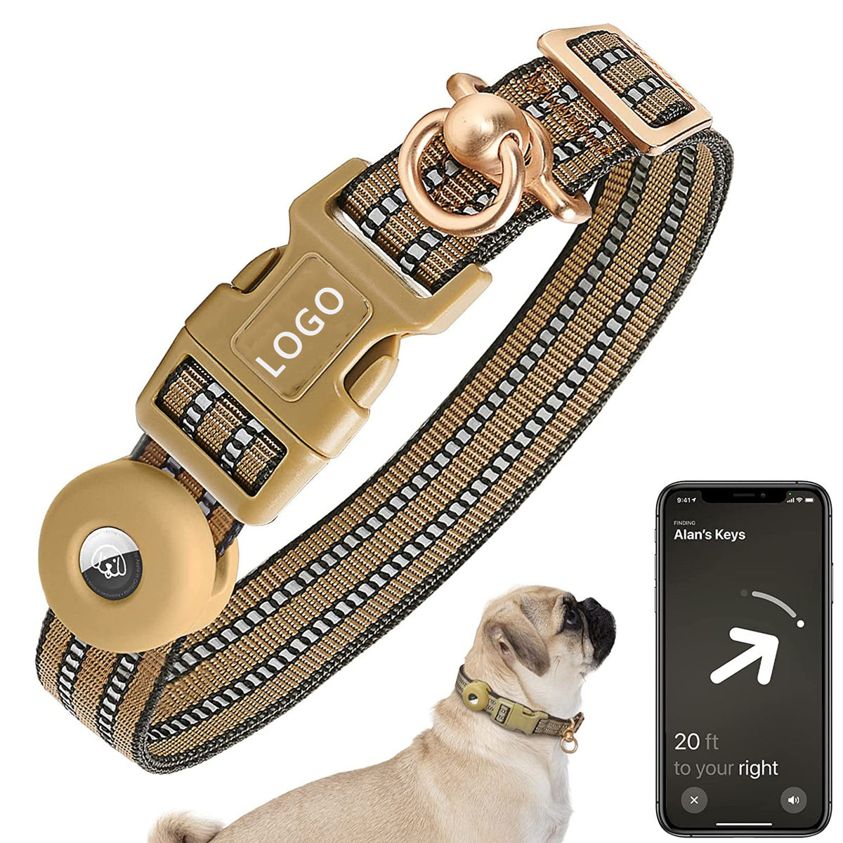 Halsband für Haustiere mit Silikonhülle – Bild 3 | LuxeStyle