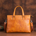 Herren Handtasche aus vollnarbigem Leder