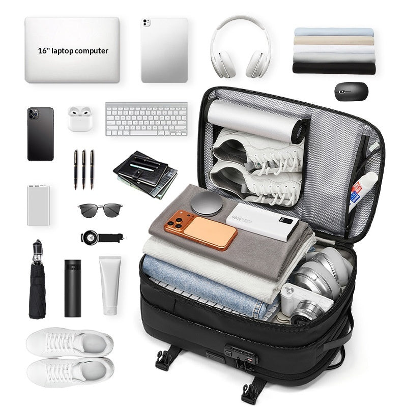 Vakuum-Kompressionsrucksack – Ansicht 2