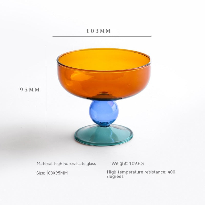 Hitzebeständige Glasschale, farbig – Bild 9 | LuxeStyle