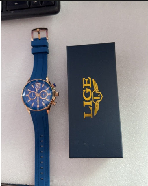 Quarz-Herrenuhr wasserdicht mit Multifunktion – Bild 11 | LuxeStyle