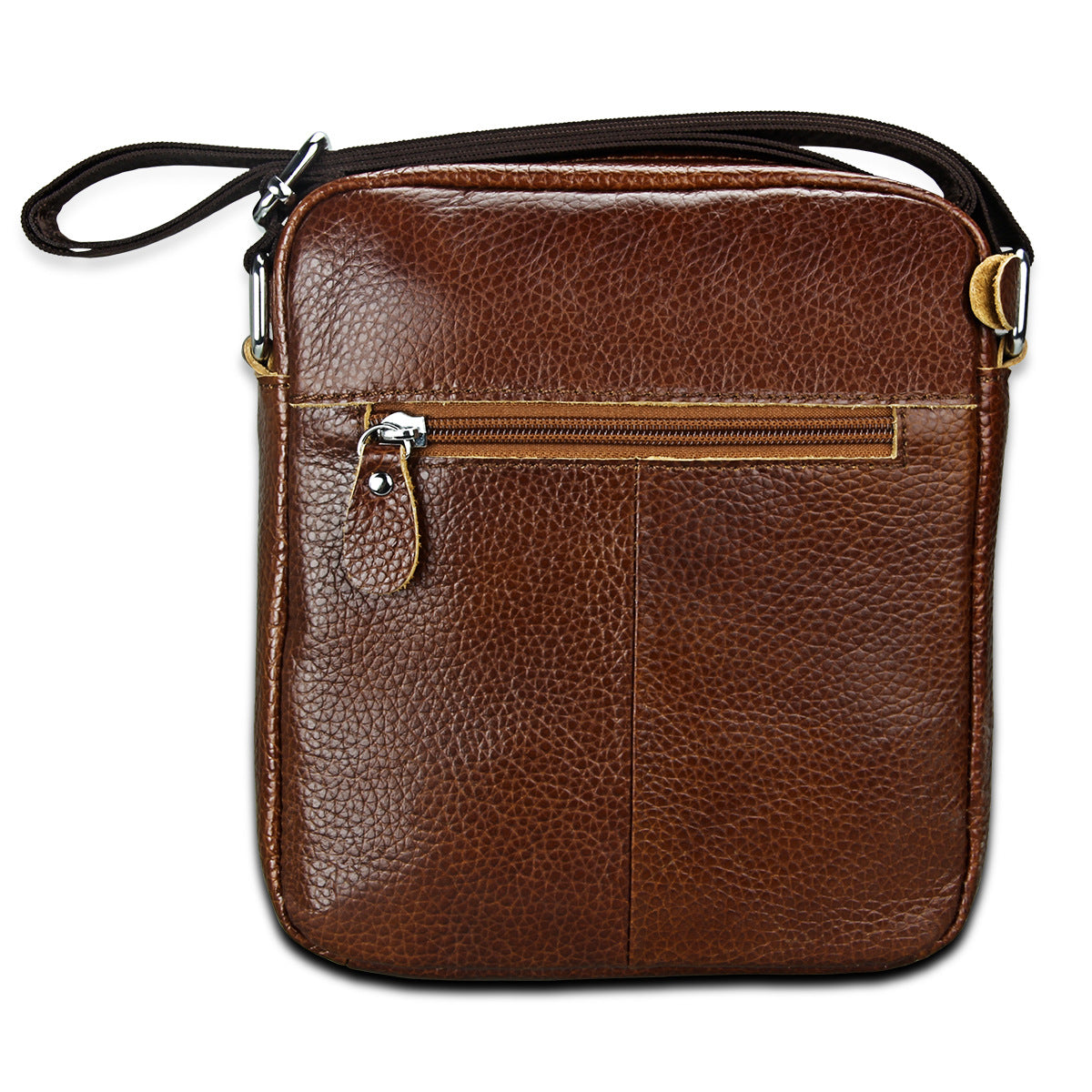 Genuine Leder Crossbody Umhängetasche für Herren – Bild 3 | LuxeStyle