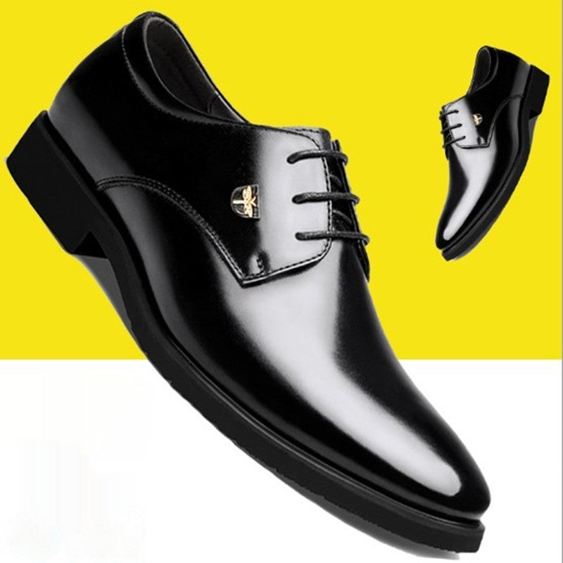 Business-Schnürschuhe aus PU-Leder für Herren