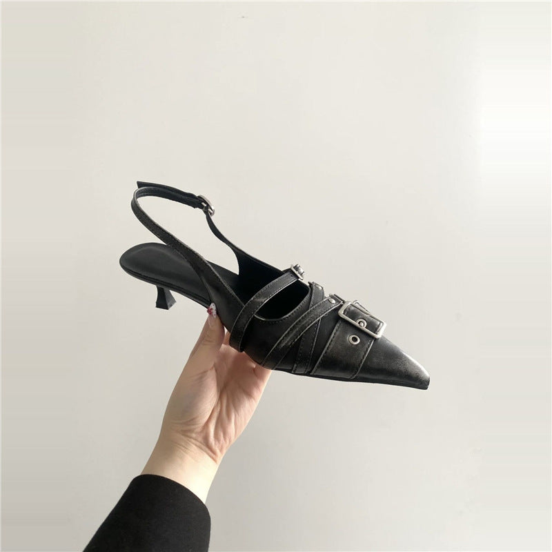 Retro-High-Heel-Sandalen – Bild 3 | LuxeStyle