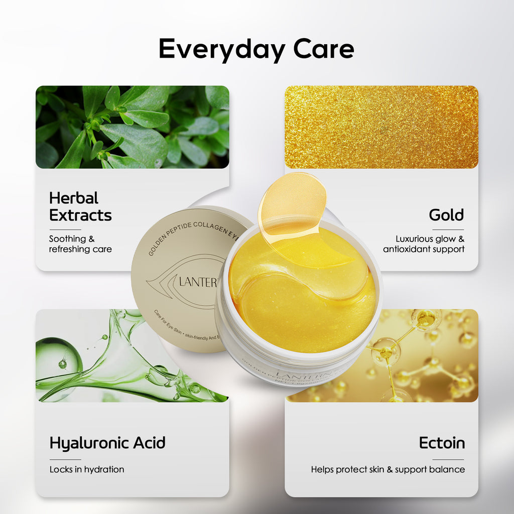 Golden Peptide Collagen Augenmaske
