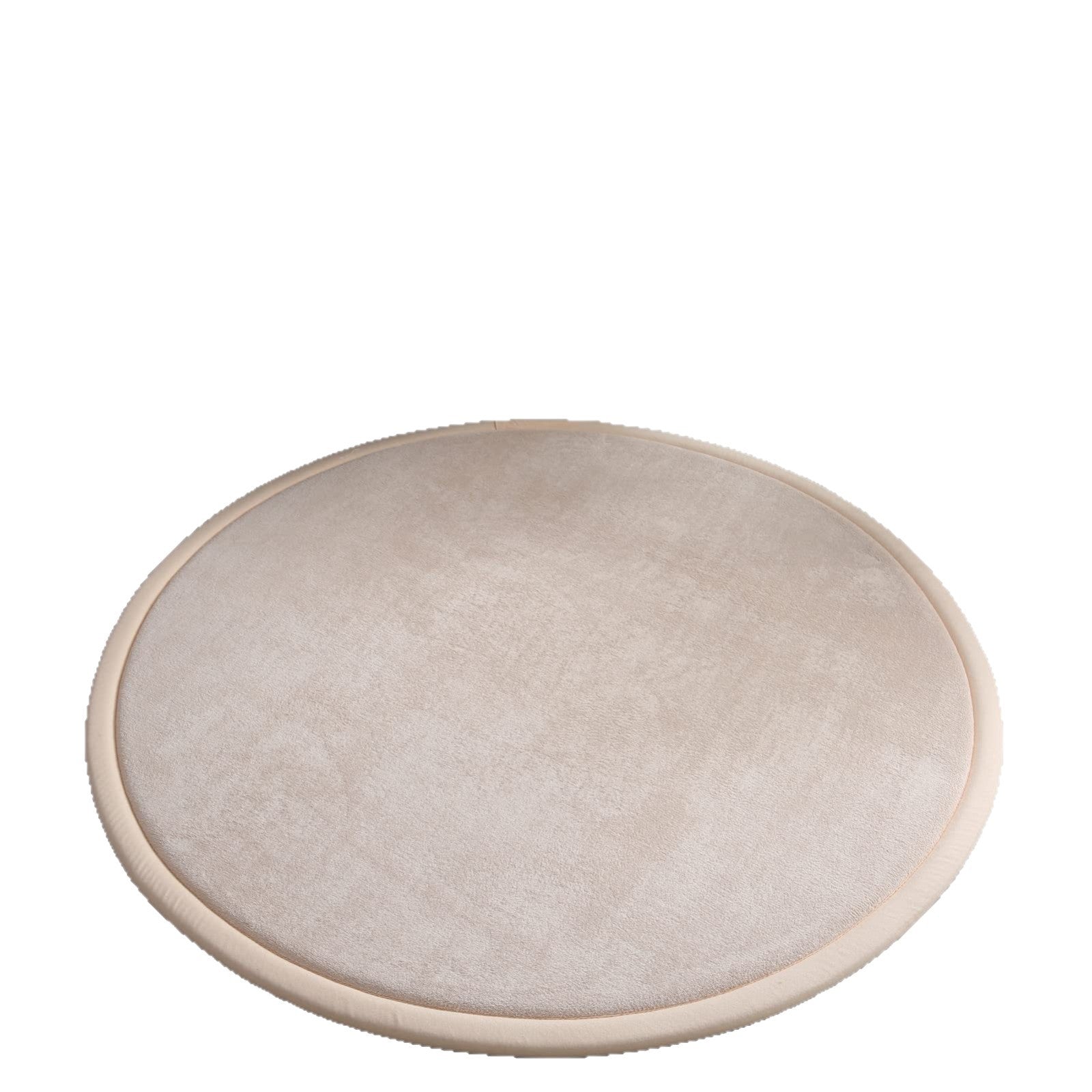 Japanische Bodenmatte, minimalistisch, rund