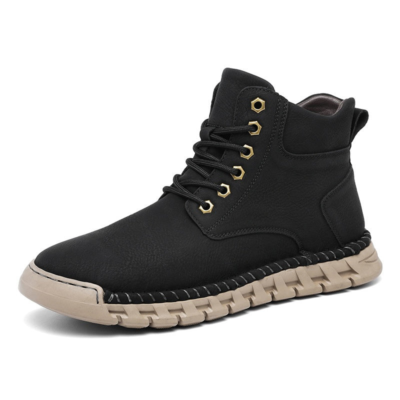 Winter-Freizeitstiefel aus Leder – Bild 11 | LuxeStyle