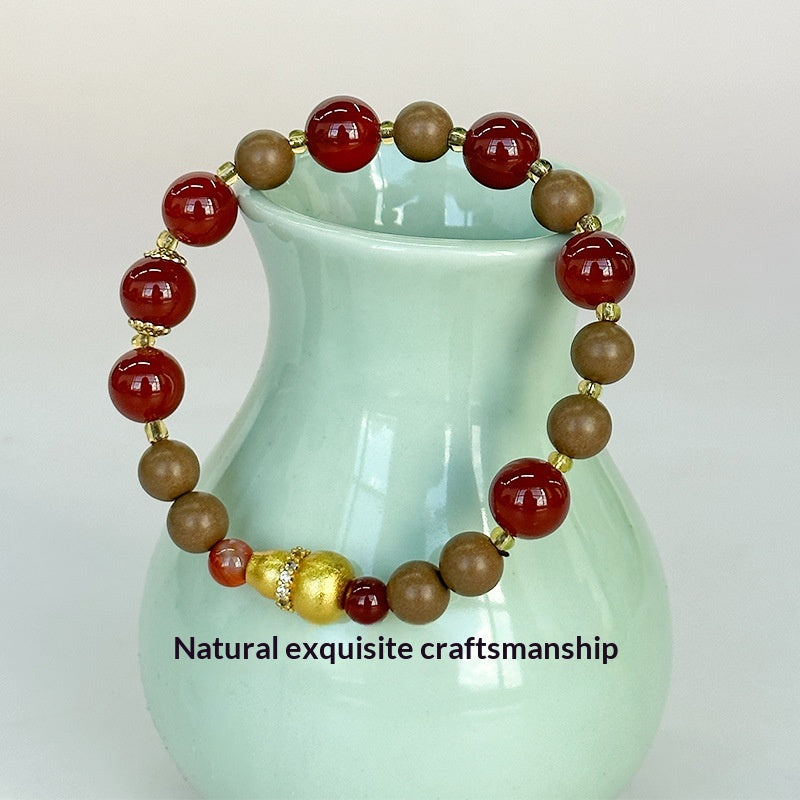 Naturduftperlen-Armband