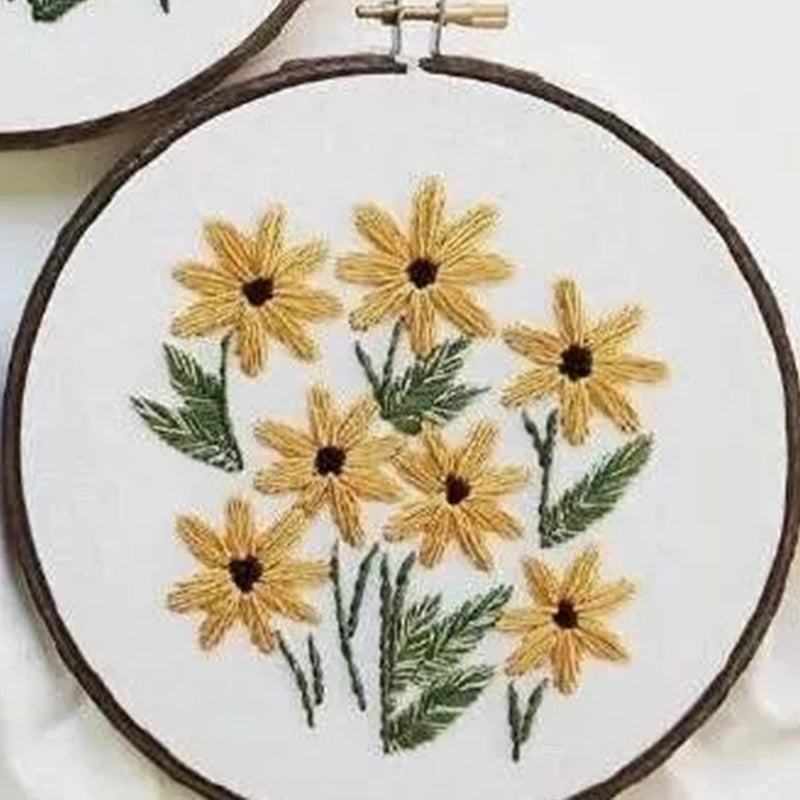 Stickset «Blumenwiese» für Einsteiger
