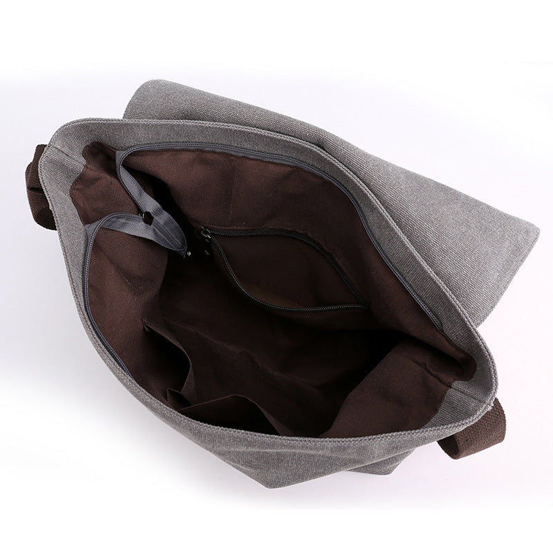 Retro Canvas Tasche & Rucksack für Herren – Bild 4 | LuxeStyle