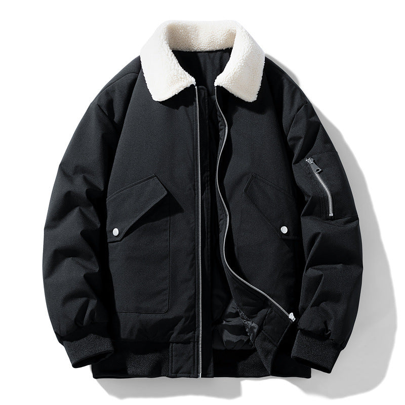 Herren Baumwolljacke mit Fleece-Futter – Bild 4 | LuxeStyle