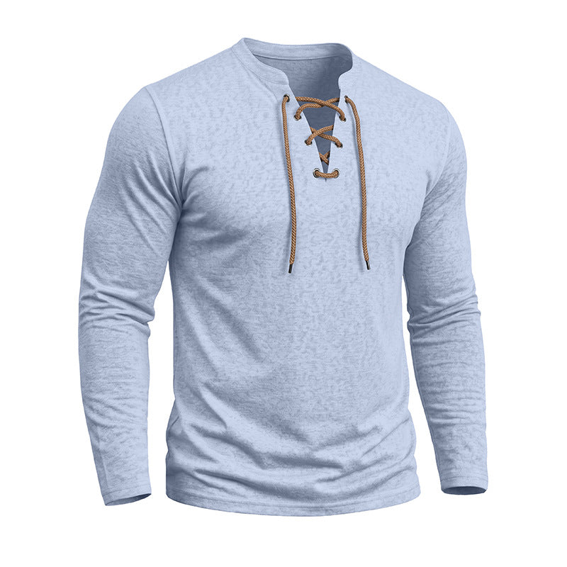 Herren Langarmshirt Baumwollmischung – Bild 7 | LuxeStyle