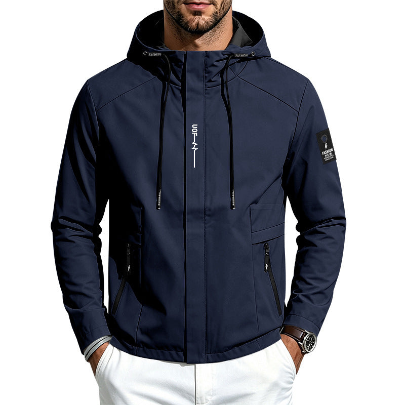 Leichte Kapuzenjacke für Herren