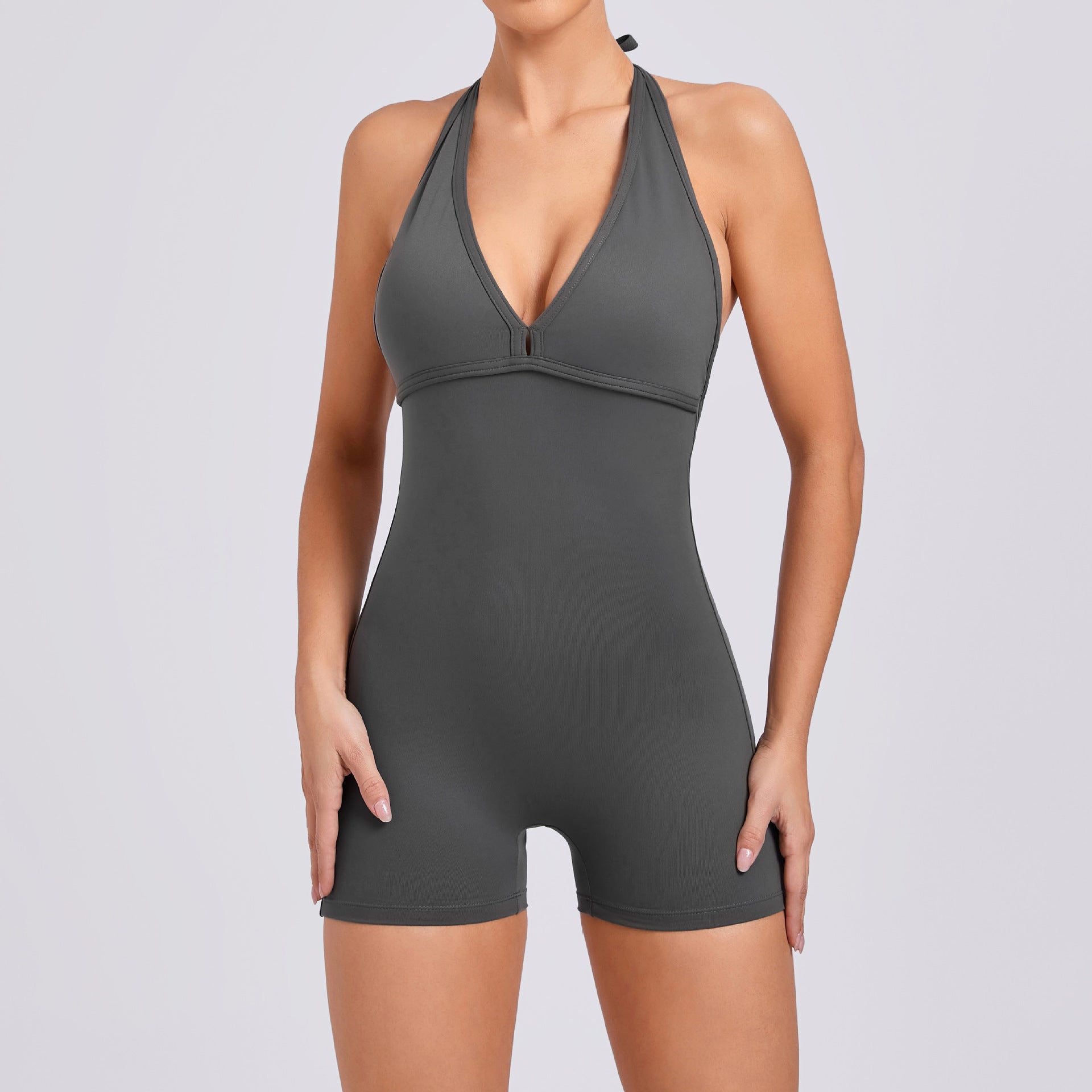 Jumpsuit «Skinny Peach Hip» mit Beauty-Rücken