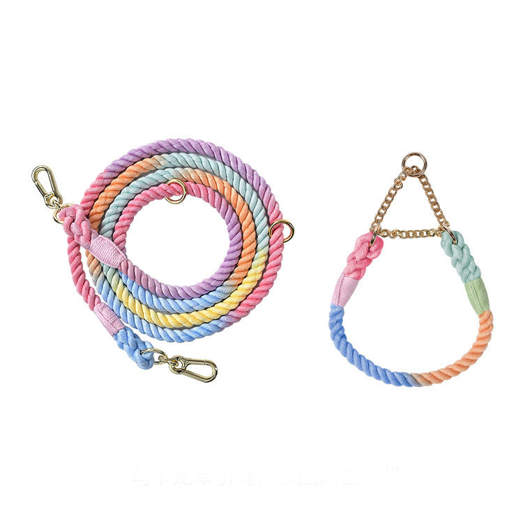 Geflochtene Regenbogen-Doppelleine – Bild 16 | LuxeStyle