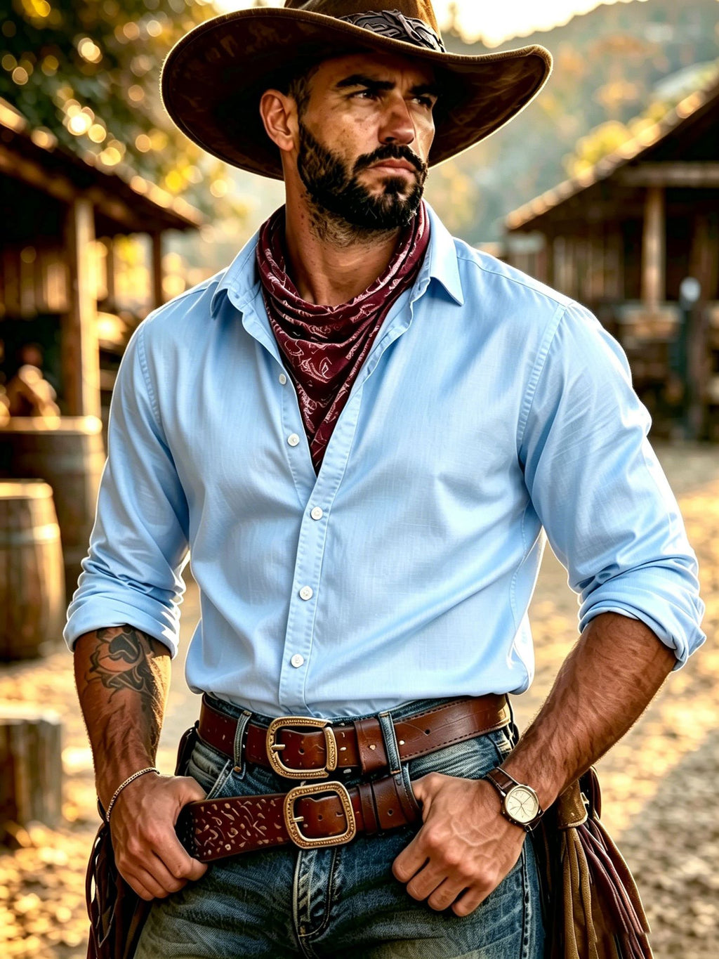 Bügelfreies Langarmhemd für Herren – Bild 5 | LuxeStyle