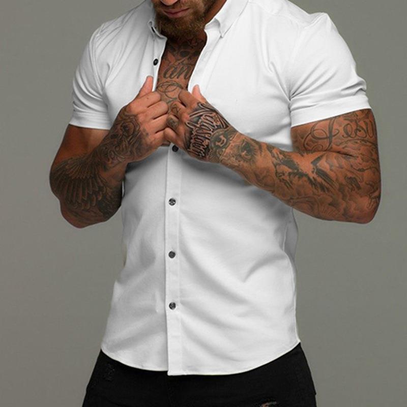 Herren Fitness-Shirt Kurzarm – Bild 16 | LuxeStyle