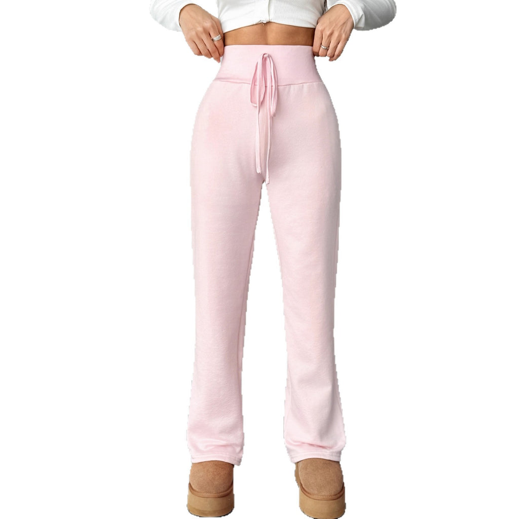 Freizeit-Hose mit schlankmachendem Schnür-Design – Bild 3 | LuxeStyle