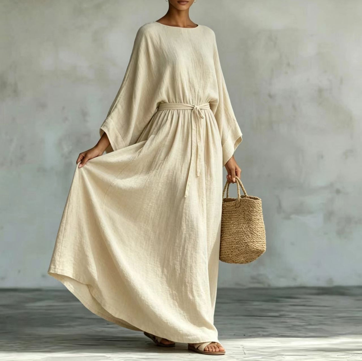 Beige-Laschen-Röckchen – Bild 7 | LuxeStyle