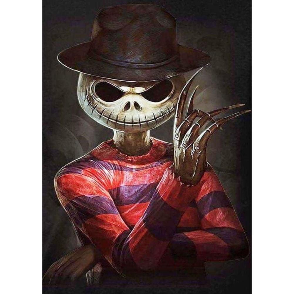 Diamond Painting «Schädelmädchen» Halloween