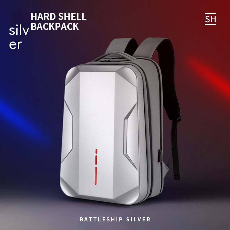 Business Rucksack mit Hartschale und USB-Anschluss