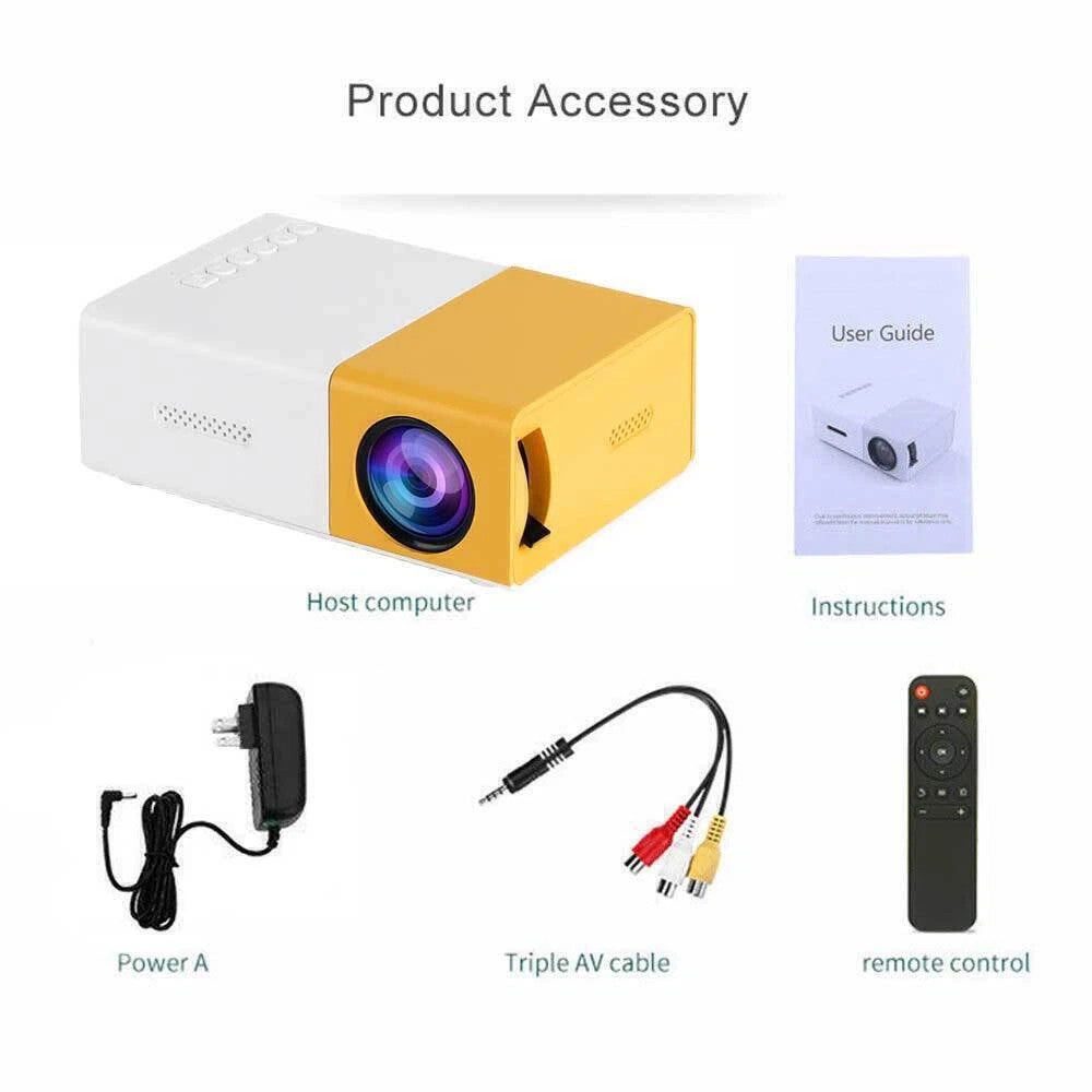 Mini-Beamer «HomeCinema» · WLAN HD-Projektor