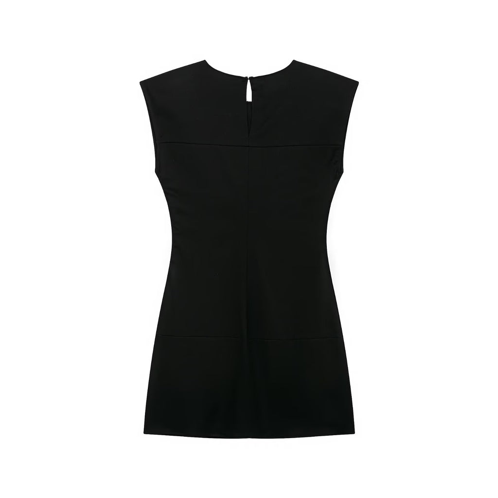 Sommerliches A-Linien Kleid mit Seilknoten