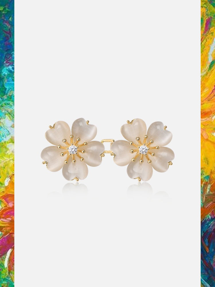 Kirschblüten-Broschen-Gürtelschnalle für Damen – Bild 5 | LuxeStyle