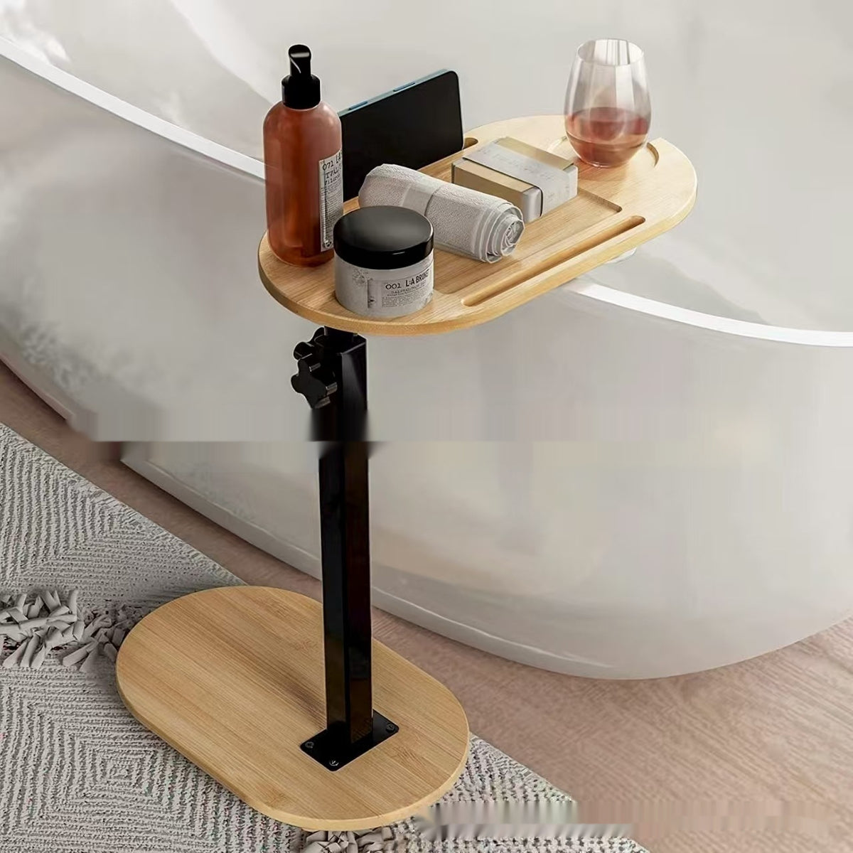 Bambus Badregal für Badewanne – Bild 6 | LuxeStyle