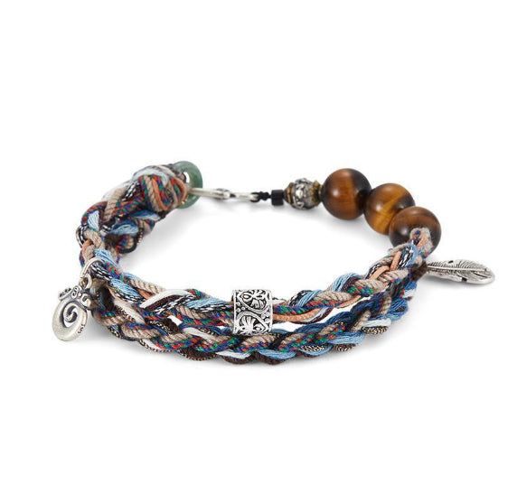 Handgeflochtenes Armband aus 925er Sterlingsilber – Bild 3 | LuxeStyle