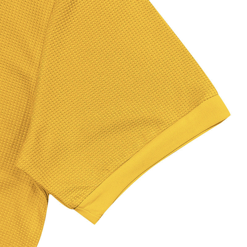Waffel-Poloshirt mit Kurzarm für Herren – Bild 2 | LuxeStyle