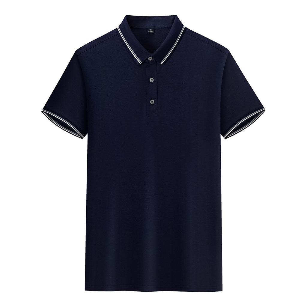 Silk Strick Polo Kurzarm für Herren – Bild 4 | LuxeStyle
