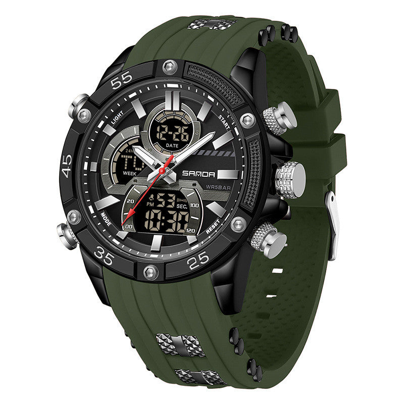 Multifunktionale Herren-Armbanduhr