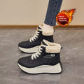 Winter High-Top Sneaker mit Keilabsatz