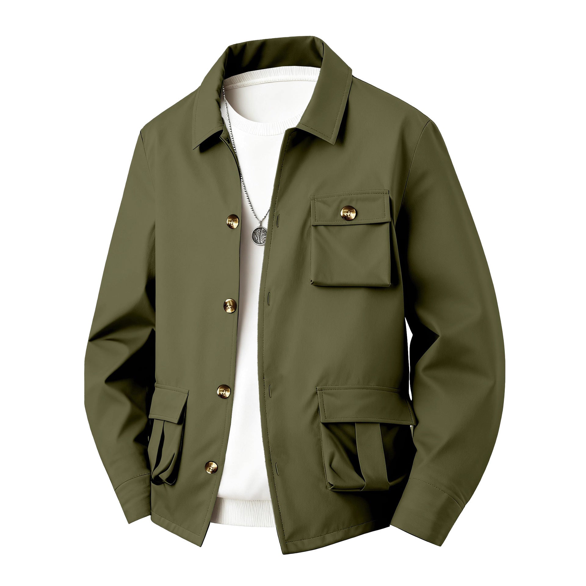 Wasserdichte Workwear Jacke mit vielen Taschen