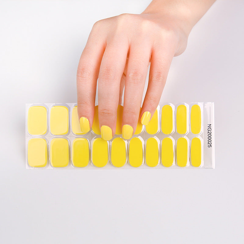 Koreanische Semi-Cured Nagelsticker zum Aufkleben – Bild 4 | LuxeStyle