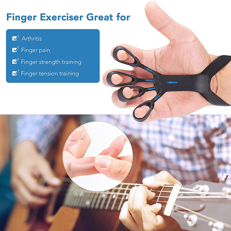 Silikon-Finger-Übungsstrecker für Arthritis & Stärkung