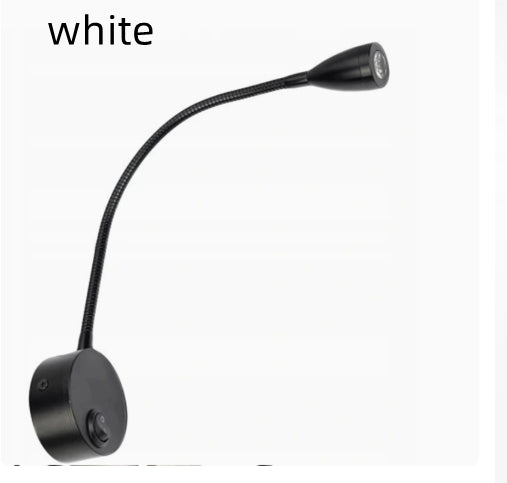 Wandlampe im Schlauch-Stil mit minimalistischem LED-Spot – Bild 2 | LuxeStyle