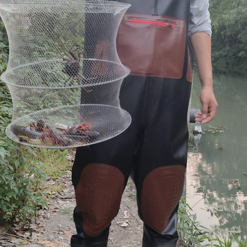 Herren-Fischhosen, dick verstärkt