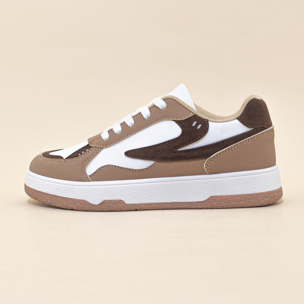 Damen Color-Block Freizeit-Sneaker
