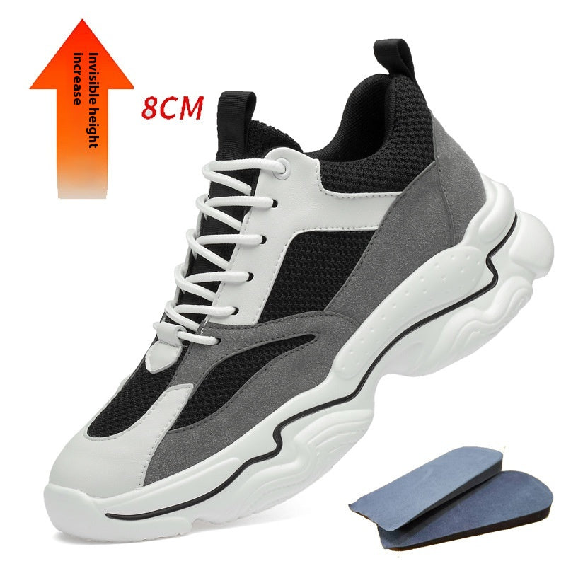 Herren-Sneaker aus Leder und Mesh – Bild 9 | LuxeStyle