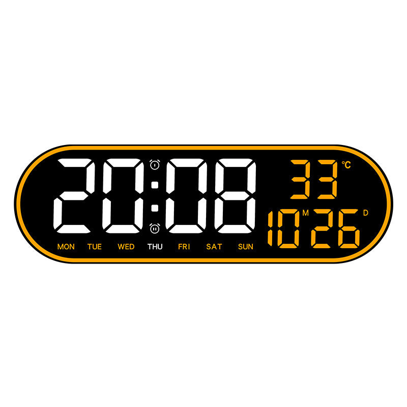 Multifunktionale digitale Wanduhr