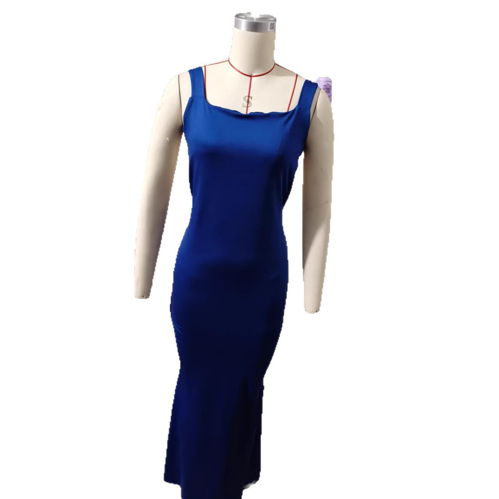 Rückenfreies, figurbetontes Damenkleid – Bild 3 | LuxeStyle