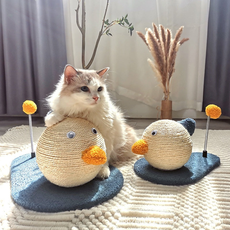 Katzen Kratzball – fusselfreies Spielzeug