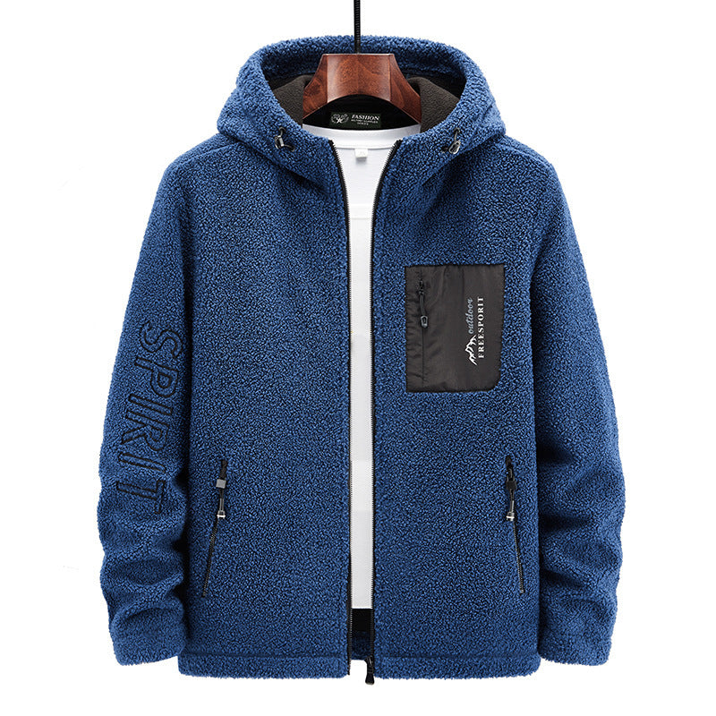 Herren-Fleecejacke gefüttert | LuxeStyle