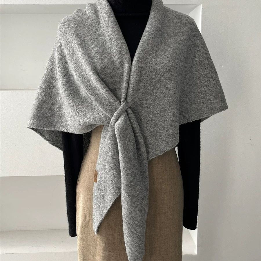 Wollschal mit Nackenwärme – Bild 3 | LuxeStyle